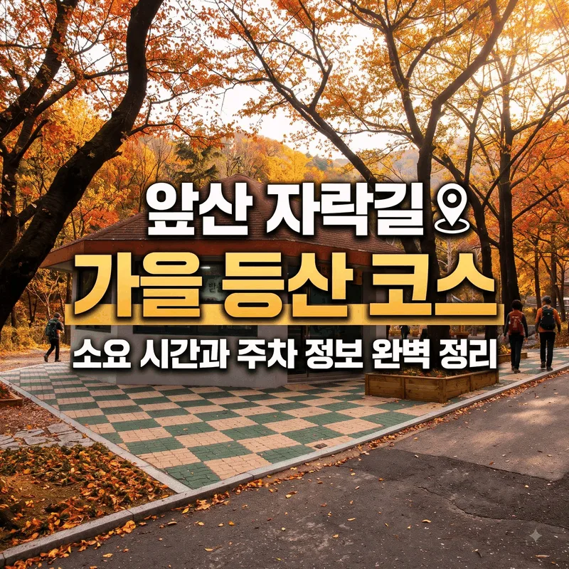 앞산 자락길 가을 등산 코스 소요 시간과 주차 정보 완벽 정리