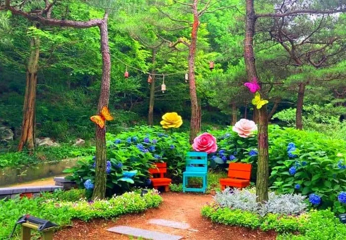 영인산 수목원 포토존 / 사진=인스타그램