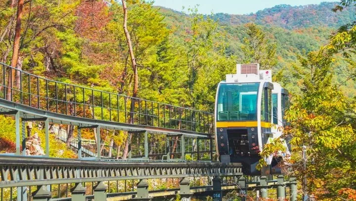 속리산 모노레일 / 사진=속리산e레포츠