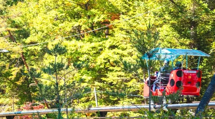 속리산레포츠시설 스카이바이크 / 사진=속리산e레포츠