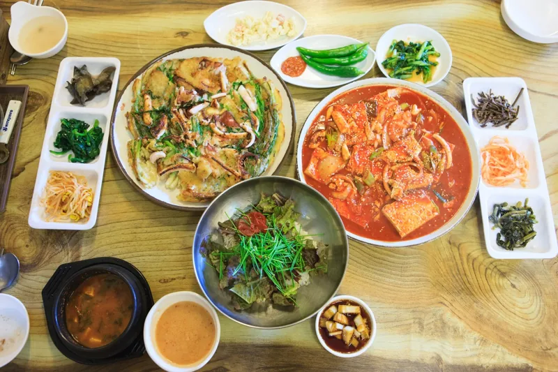 보문산 향토음식거리