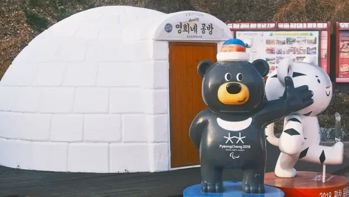 분천산타마을 이글루 / 사진=경상북도 공식 블로그
