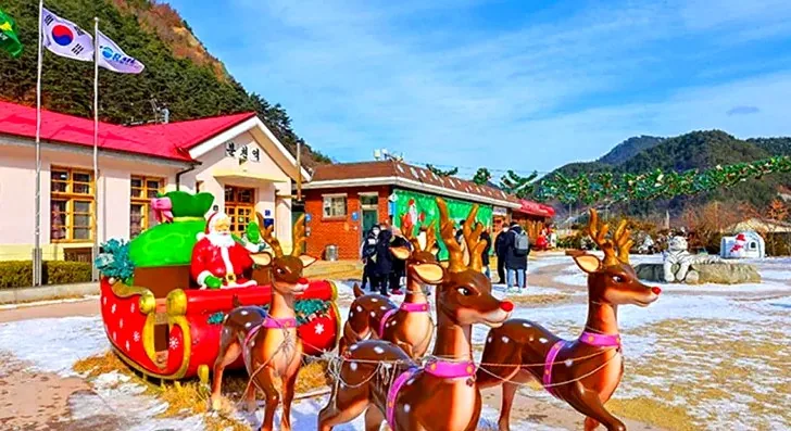 분천산타마을 산타 / 사진=봉화군