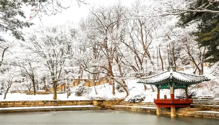 창덕궁 정자 설경 / 사진=게티이미지뱅크