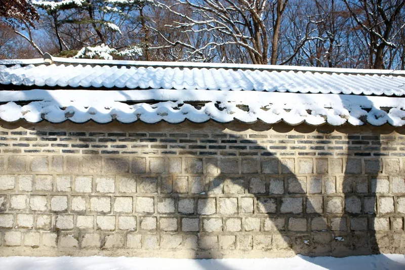 창덕궁 후원 겨울