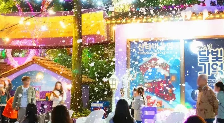 눈 내리는 프로방스 / 사진=청도 프로방스 공식 인스타그램