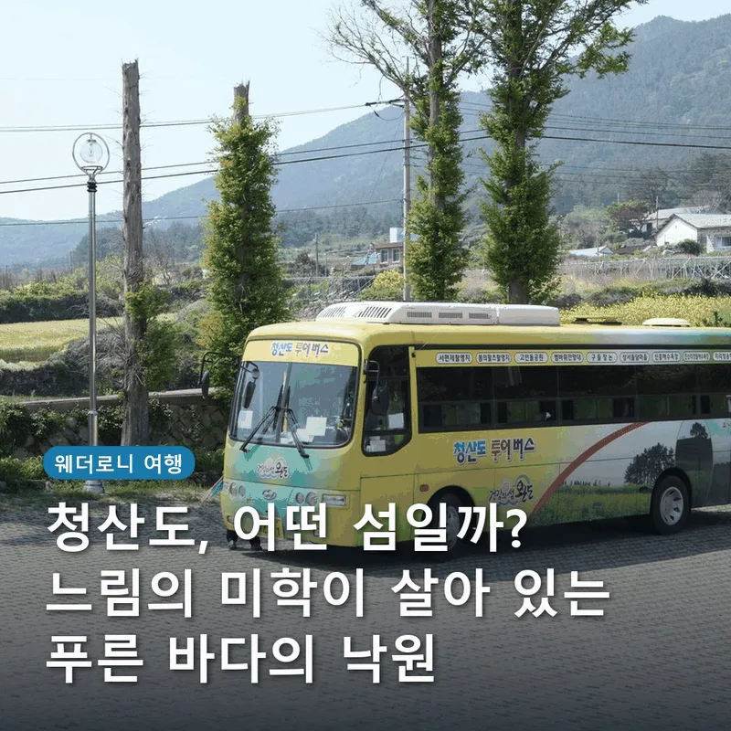 청산도, 어떤 섬일까? 느림의 미학이 살아 있는 푸른 바다의 낙원