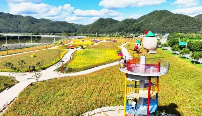 산소카페 청송정원 전경 / 사진=청송여행