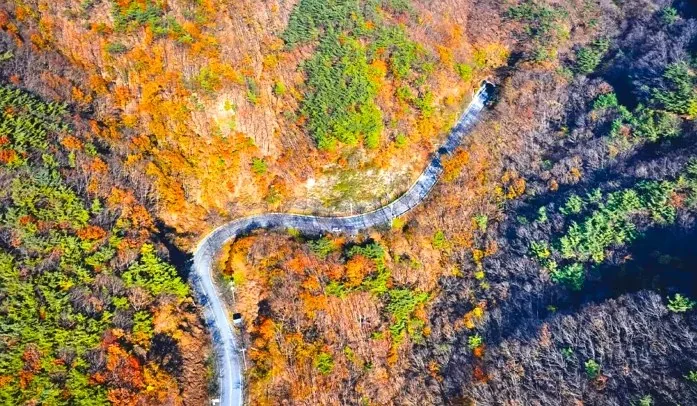 칠갑산 나선형 도로 풍경 / 사진=게티이미지뱅크