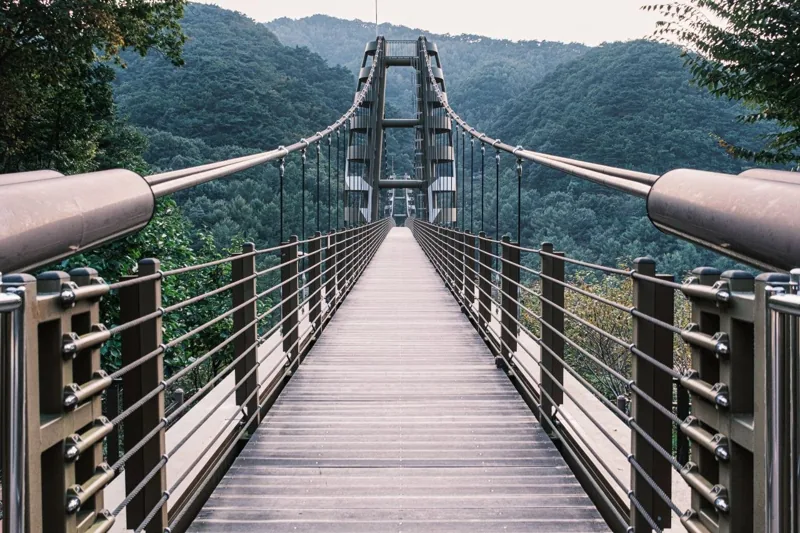 좌구산 명상구름다리