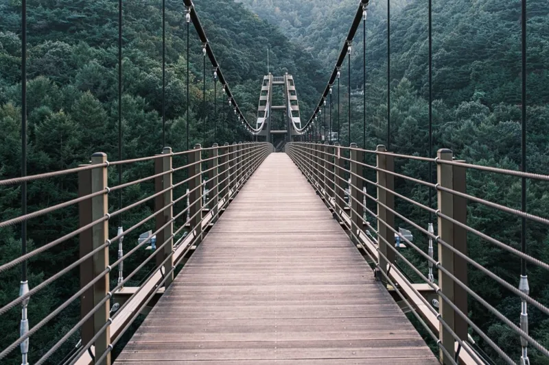 좌구산 명상구름다리