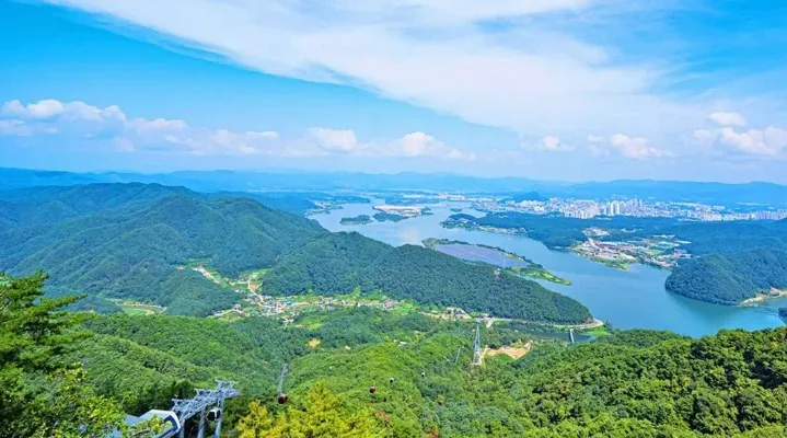 삼악산 호수케이블카 / 사진=춘천 삼악산 호수케이블카
