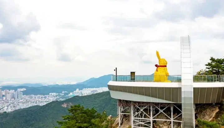 앞산전망대 풍경 / 사진=대구관광안내