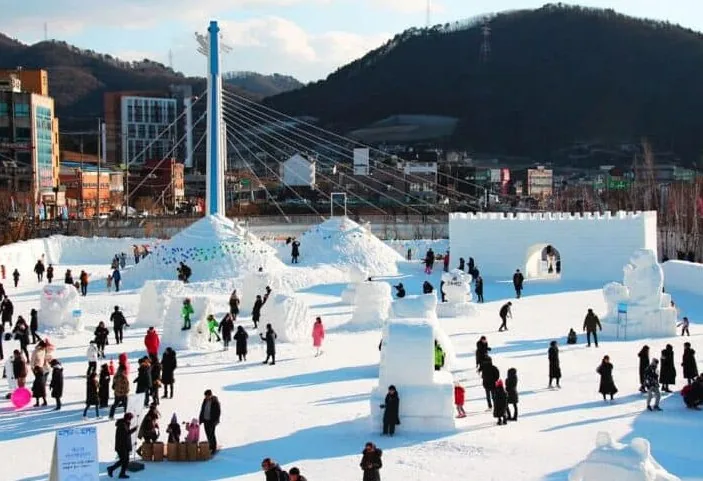 대관령눈꽃축제 모습 / 사진=대관령눈꽃축제 홈페이지
