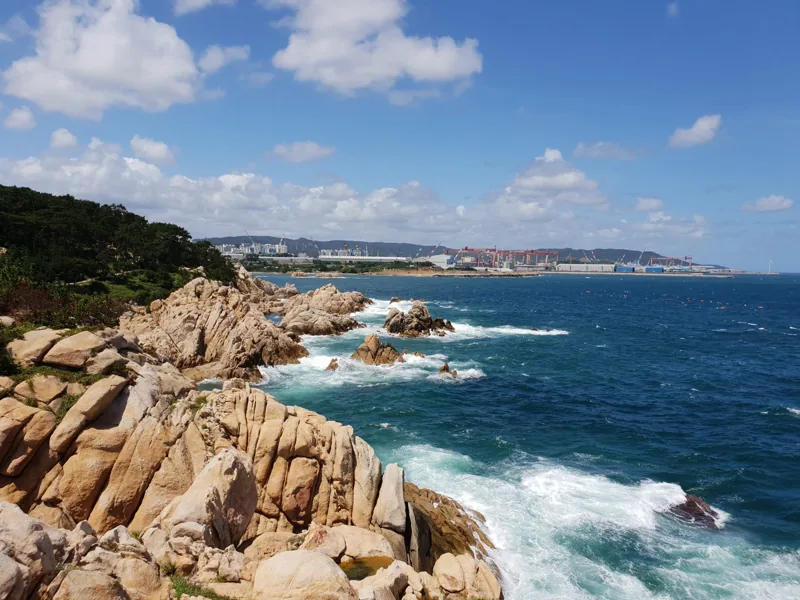 Daewangam Park on August 17th, 2018