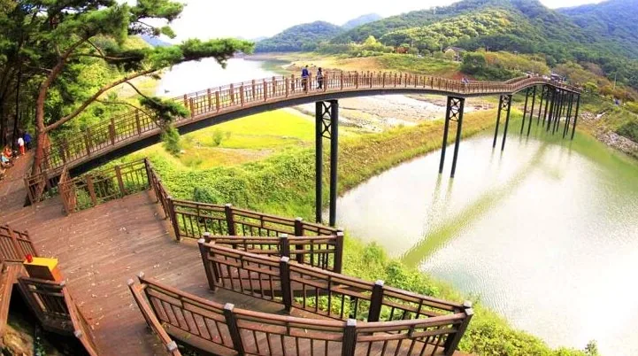 담양 용마루길 데크 / 사진=전남관광