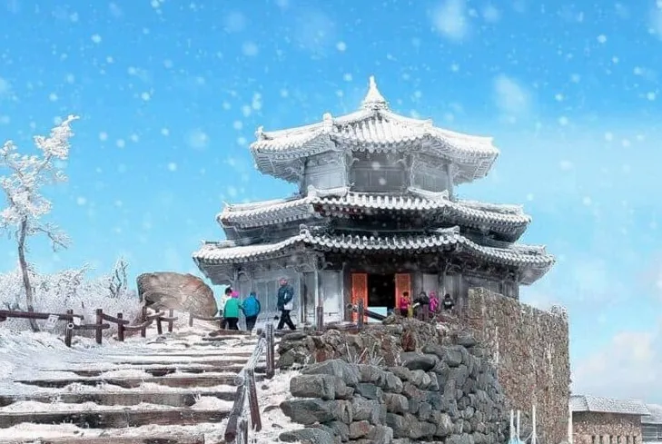 무주 덕유산 리조트 설경 / 사진=무주 덕유산 리조트