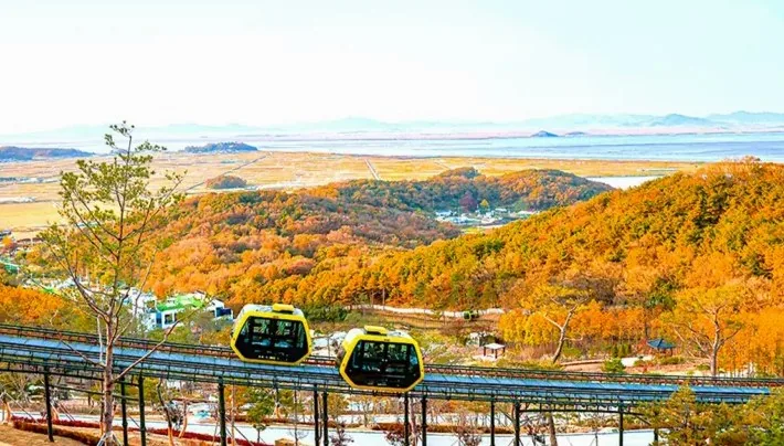 화개정원 모노레일 / 사진=화개정원