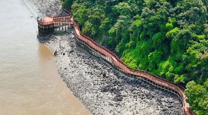 황산도 데크길 전경 / 사진=강화 공식블로그 강원범