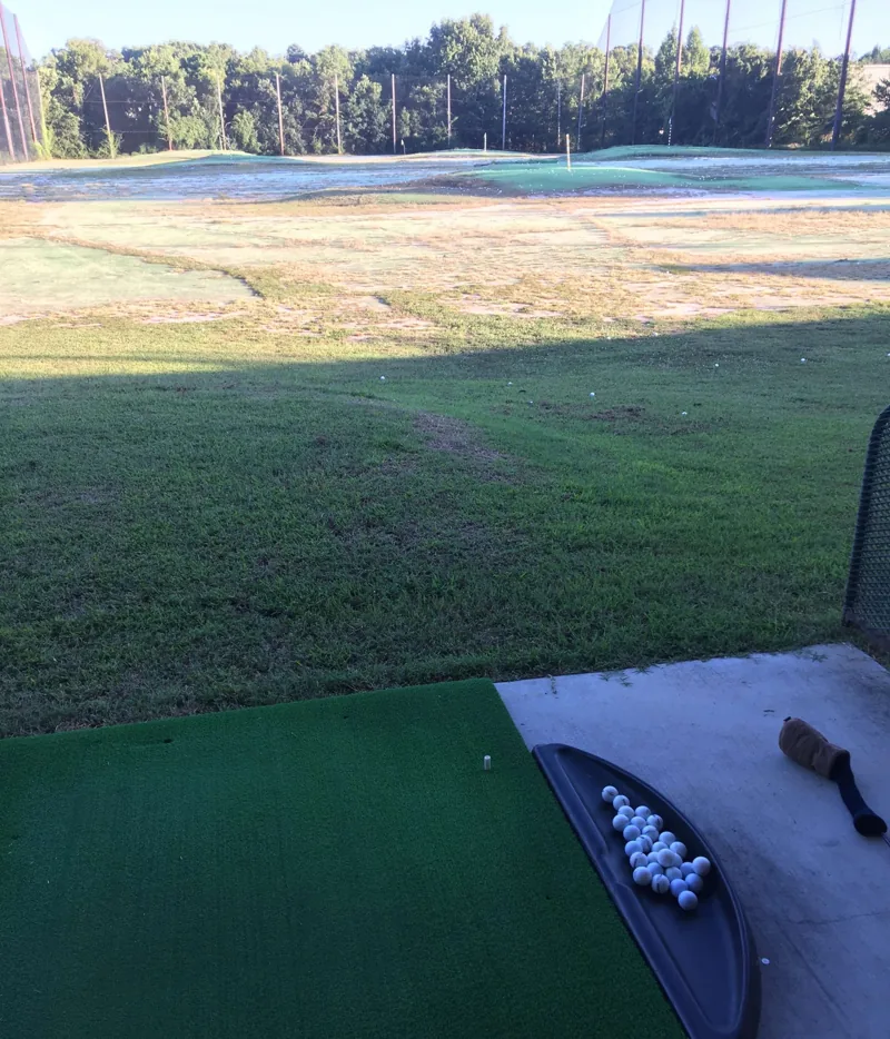 Driving range at Rockwood Golf Park