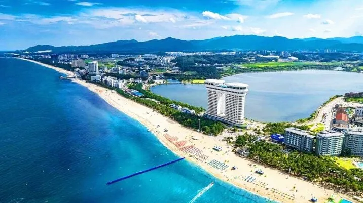경포해변 항공뷰 / 사진=비짓강릉