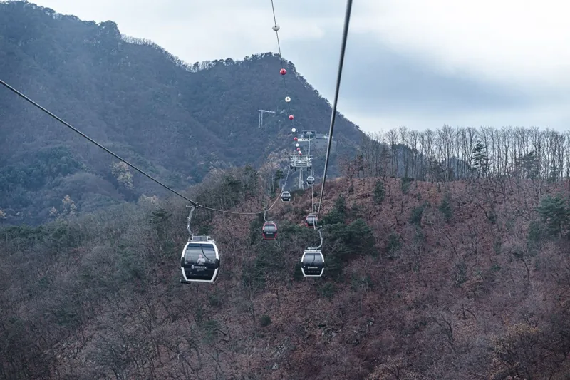 춘천 삼악산 호수케이블카