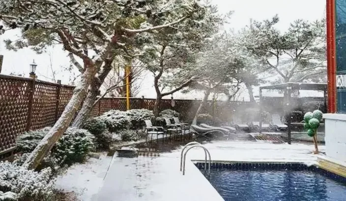 백두산천지온천 설경 / 사진=한국관광콘텐츠랩