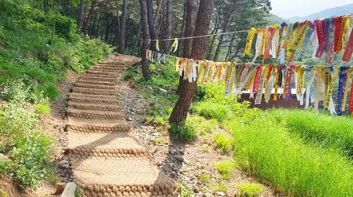 거창 우두산 출렁다리 가는 길 / 사진=거창군 공식블로그 신순남