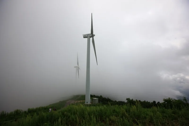 매봉산 풍력발전단지(바람의언덕)