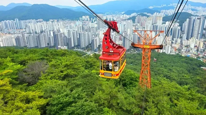 금정산성 케이블카 / 사진= 부산광역시 공식 블로그 김필종