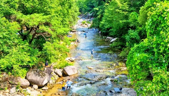 쌍곡구곡 모습 / 사진=괴산군 공식블로그