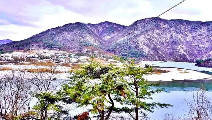 괴산호 풍경 / 사진=괴산군 공식 블로그