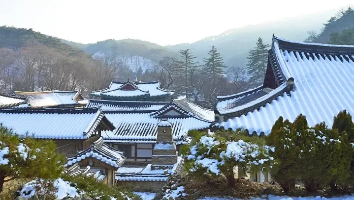 공주 마곡사 겨울 풍경 / 사진=게티이미지뱅크
