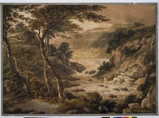 John Glover - Mountain Stream - 1910P84 - Birmingham Museums