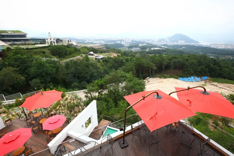 구봉산 전망대 카페거리