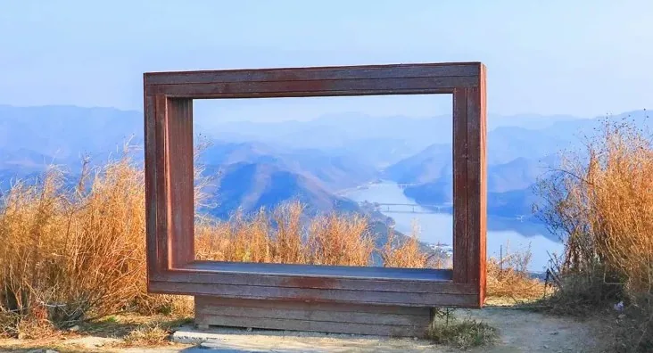 화산마을 포토존 / 사진=ⓒ한국관광공사 라이브스튜디오