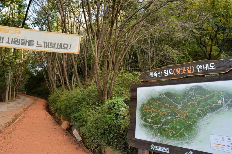 계족산 황톳길