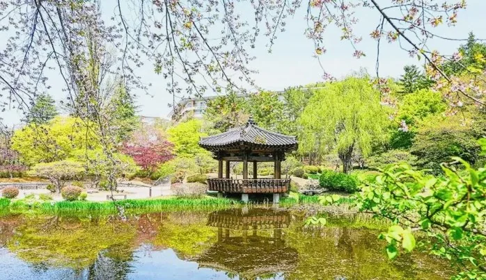 보문정 봄 풍경 / 사진=한국관광콘텐츠랩