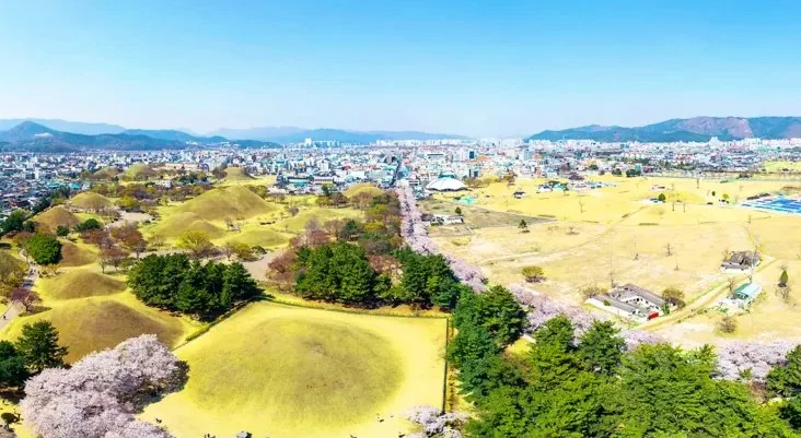 경주 대릉원 원경 / 사진=ⓒ한국관광공사 라이브스튜디오