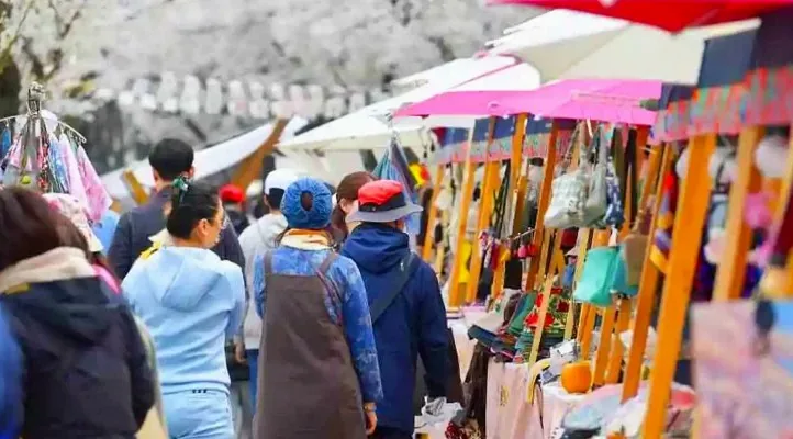 경주 대릉원돌담길 축제 부스 / 사진=한국관광콘텐츠랩