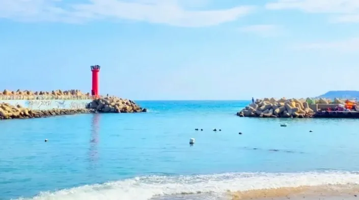 지경리해변 모습 / 사진=경북나드리