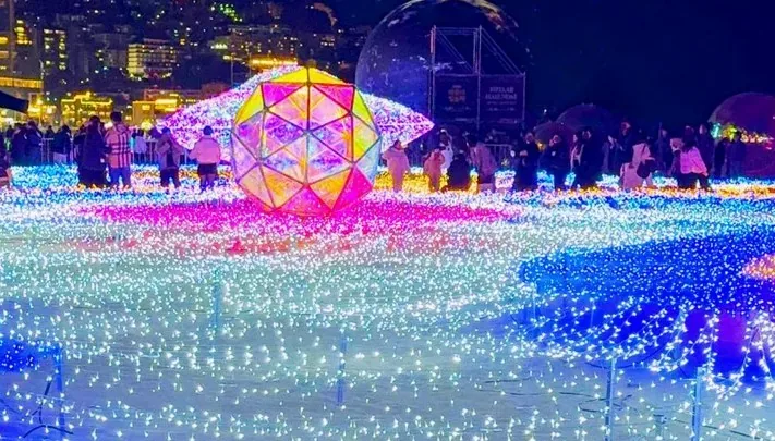 해운대 빛축제 / 사진=해운대구 공식 블로그