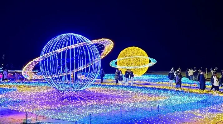 해운대 빛축제 모습 / 사진=해운대구 공식 블로그
