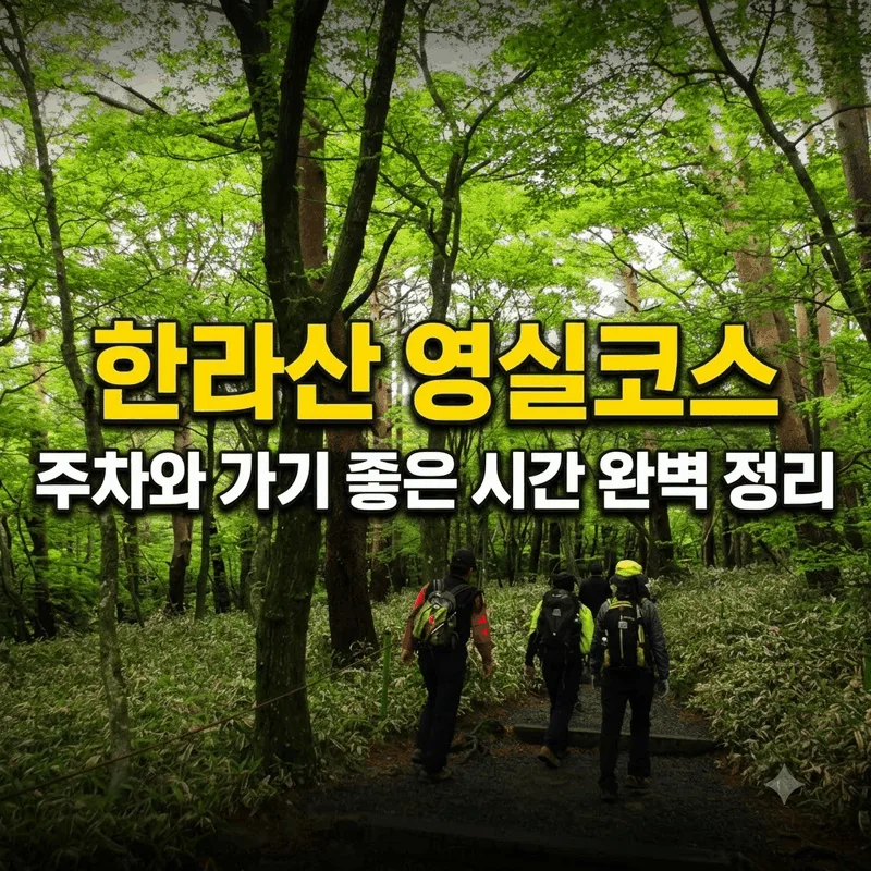 한라산 영실코스 주차와 가기 좋은 시간 완벽 정리