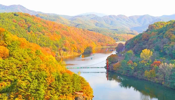 입곡군립공원 전경 / 사진=경상남도 공식 블로그 고은주