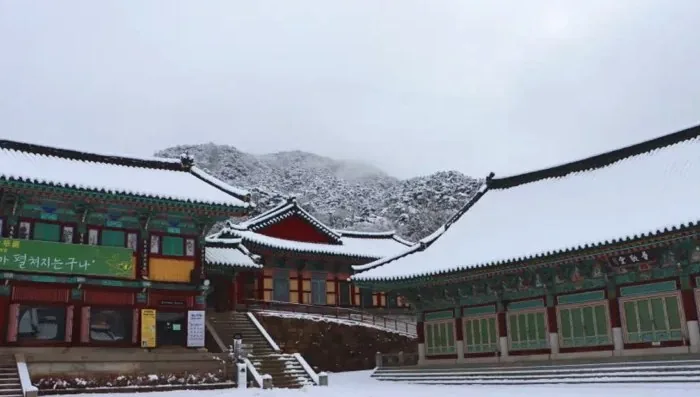 해인사 겨울 모습 / 사진=해인사