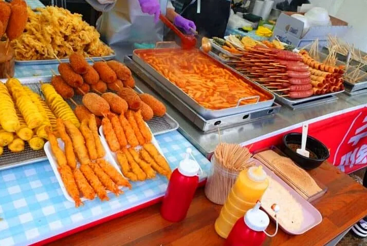 홍천강 꽁꽁축제 먹거리 / 사진=홍천축제