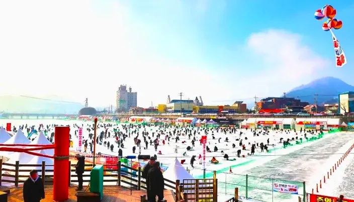 화천산천어축제 풍경 / 사진=강원도 공식 블로그