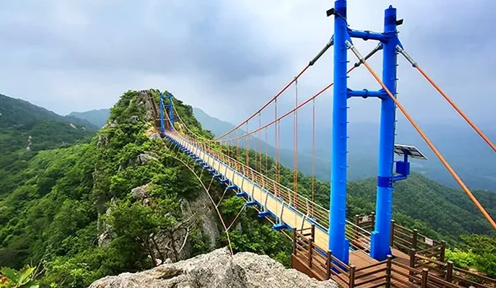 백아산 하늘다리 모습 / 사진=화순군 문화관광