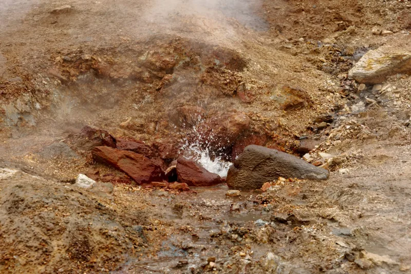 Hot spring, Reykjadalur Valley, Iceland, 20230502 1415 4243